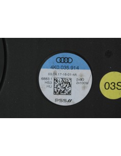 AUDI A7 4K8 NAGŁOŚNIENIE BANG&OLUFSEN 2