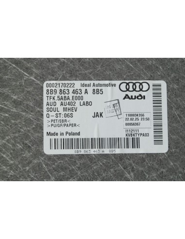 AUDI A5 B10 KOMBI PODŁOGA BAGAŻNIKA 8B9863463A