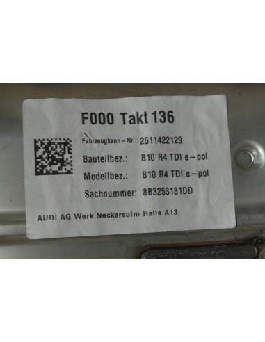 AUDI A5 B10 2.0 TDI UKŁAD WYDECHOWY TŁUMIK...