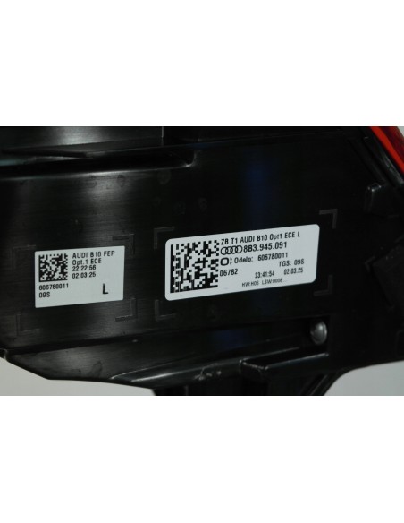 AUDI A5 B10 LAMPA TYLNA LEWA LEWY TYŁ 8B3945091