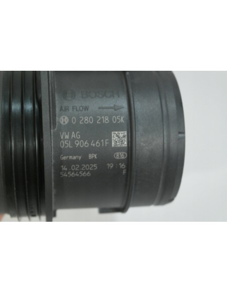 VW AUDI SEAT SKODA 2.0 TDI PRZEPŁYWOMIERZ POWIETRZA 05L906461F
