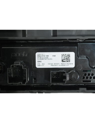 AUDI A5 B10 STEROWNIK PANEL KLIMATYZACJI 89A919158
