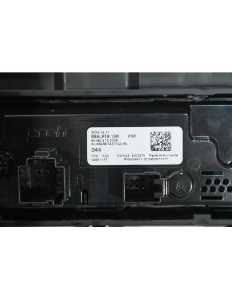 AUDI A5 B10 STEROWNIK PANEL KLIMATYZACJI 89A919158