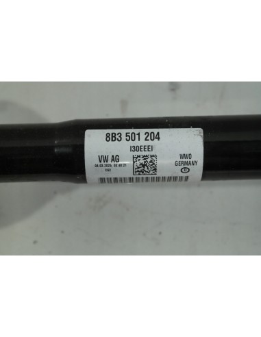 AUDI A5 B10 2.0 TDI PÓŁOŚ KOMPLETNA PRAWA TYLNA...