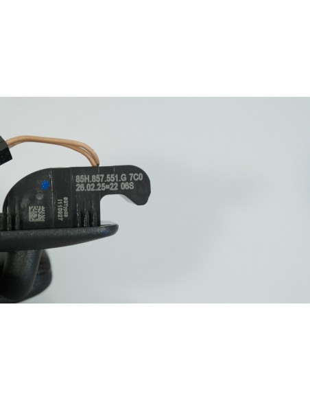 AUDI A5 B10 OSŁONY PRZECIWSŁONECZNE BLENDY CZARNE KOMPLET 85H857551G