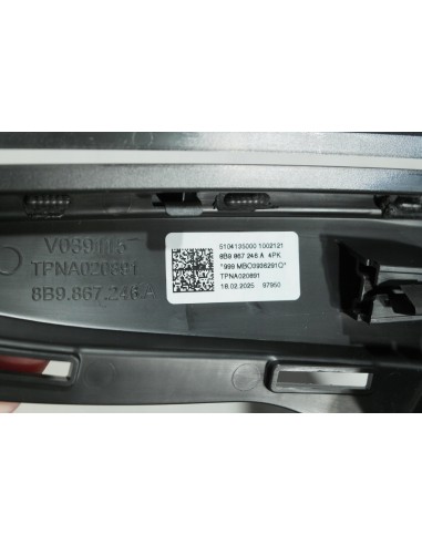 AUDI A5 B10 KOMBI TAPICERKA SŁUPKA PRAWA S-LINE...