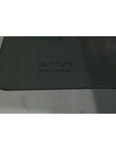 MERCEDES W247 SZYBA DRZWI LEWY TYŁ A2477351500
