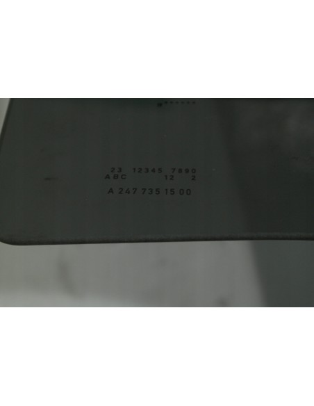 MERCEDES W247 SZYBA DRZWI LEWY TYŁ A2477351500
