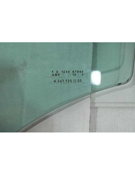 MERCEDES W247 SZYBA DRZWI LEWY PRZÓD 2477251100