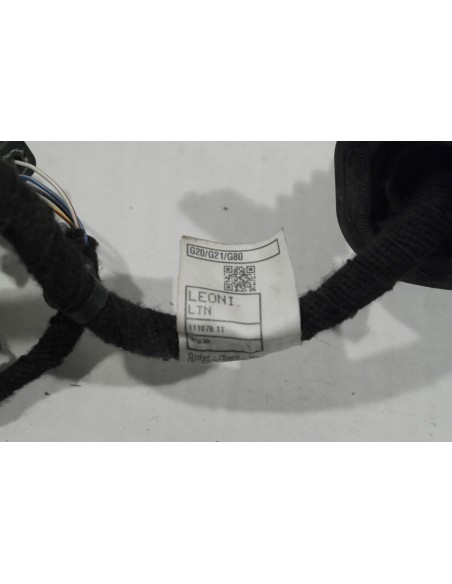 BMW 3 G21 WIĄZKA DRZWI LEWY TYŁ 5A0C087