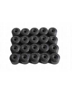 VW KAPSELKI ZAŚLEPKI NA ŚRUBY KLUCZ 17 KOMPLET 20 SZTUK...