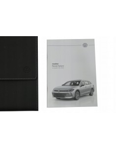 VW PASSAT B9 KSIĄŻKA POJAZDU INSTRUKCJA 3J0012805AC 2