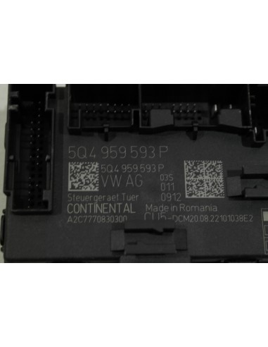 VW AUDI SEAT SKODA MODUŁ DRZWI 5Q4959593P