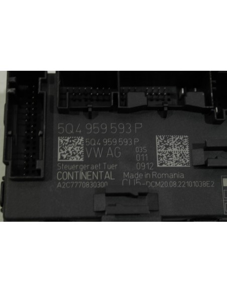 VW AUDI SEAT SKODA MODUŁ DRZWI 5Q4959593P