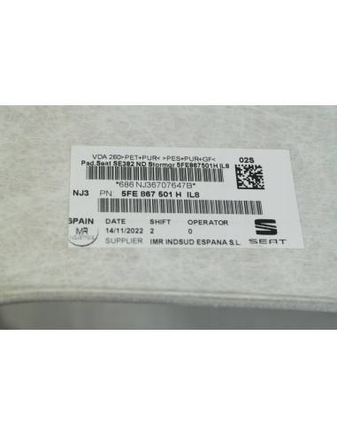 SEAT LEON IV KOMBI PODSUFITKA 5FE867501H