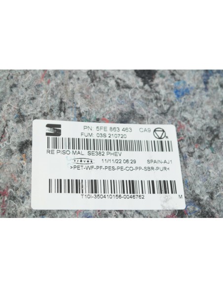 SEAT LEON IV KOMBI DYWAN WYKŁADZINA BAGAŻNIKA 5FE863463