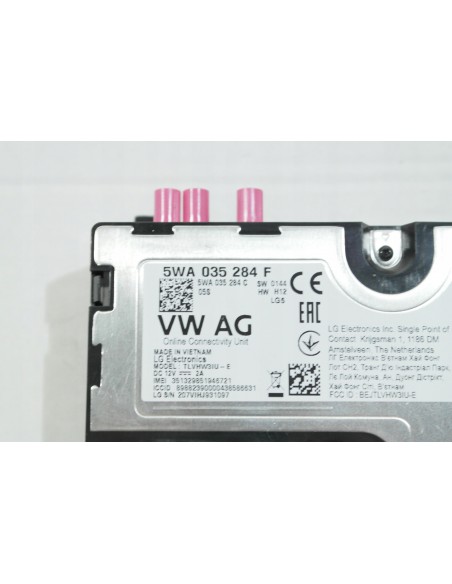 VW SEAT SKODA CUPRA MODUŁ STEROWNIK ONLINE 5WA035284F