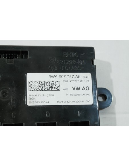 VW AUDI SKODA SEAT CUPRA MODUŁ STEROWNIK KLIMATYZACJI 5WA907727AE