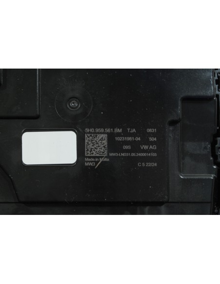 VW AUDI SKODA SEAT CUPRA LAMPKA KABINOWA OŚWIETLENIE KABINY 5H0959561BM