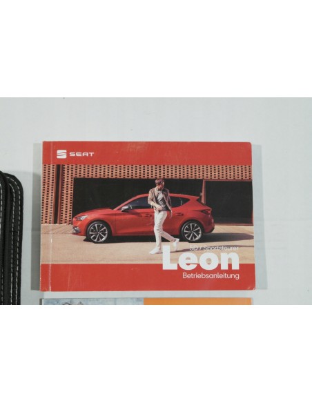 SEAT LEON IV KSIĄŻKA INSTRUKCJA OBSŁUGI POJAZDU ETUI