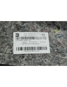 SEAT LEON IV KOMBI DYWAN WYKŁADZINA WNĘTRZA 5FB863367D 2