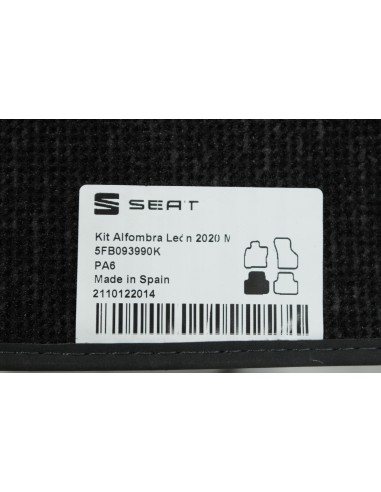 SEAT LEON IV KOMBI DYWANIKI WELUROWE KOMPLET