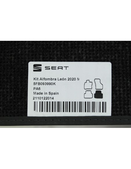 SEAT LEON IV KOMBI DYWANIKI WELUROWE KOMPLET