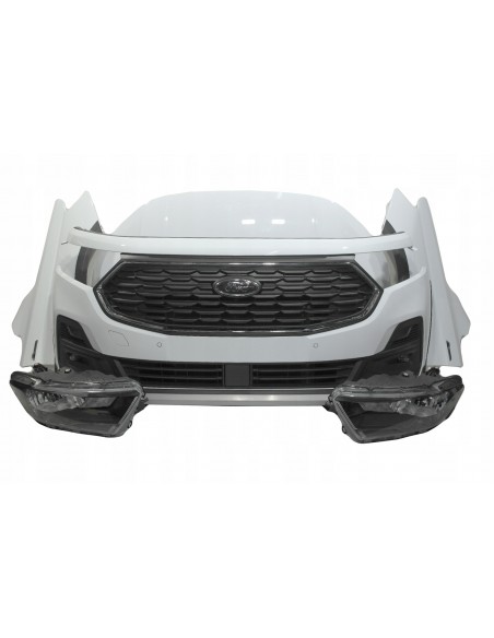 FORD TOURNEO CONNECT MK3 ZDERZAK PRZEDNI KOMPLETNY 2.0 FROZEN WHITE 7VTA