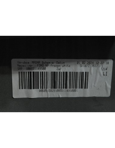 FORD TOURNEO CONNECT MK3 ZDERZAK PRZEDNI...