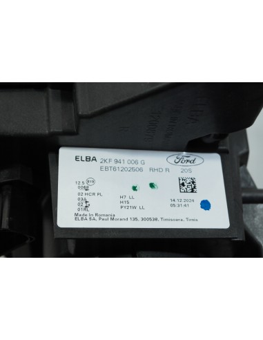 FORD TOURNEO CONNECT MK3 LAMPA PRAWA PRZEDNIA...