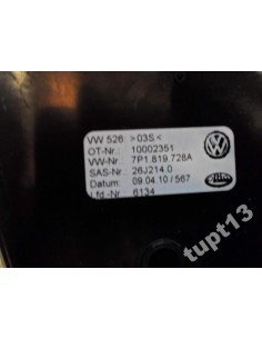 VW TOUAREG 10-14R RAMKA LICZNIKA DEKOR 2