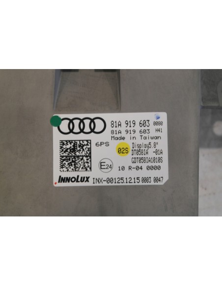 AUDI Q2 WYŚWIETLACZ 81A919603