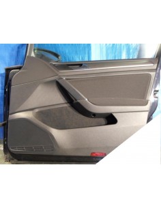 VW GOLF VII TAPICERKA DRZWI PRAWY PRZÓD CZARNA