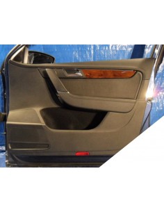 VW PASSAT B7 TAPICERKA DRZWI PRAWYCH SKÓRA CZARNA