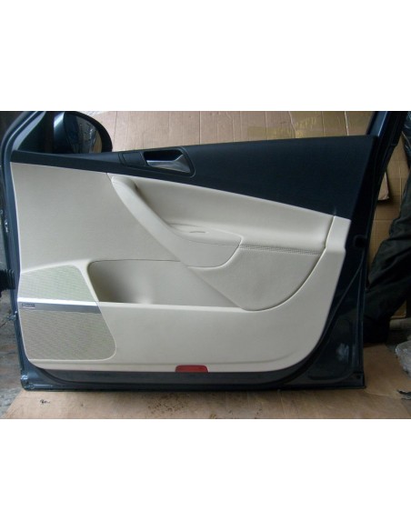 VW PASSAT B6 TAPICERKA DRZWI PRAWY PRZÓD SKÓRA