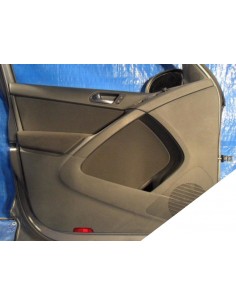 VW TIGUAN TAPICERKA DRZWI LEWY PRZÓD CZARNA