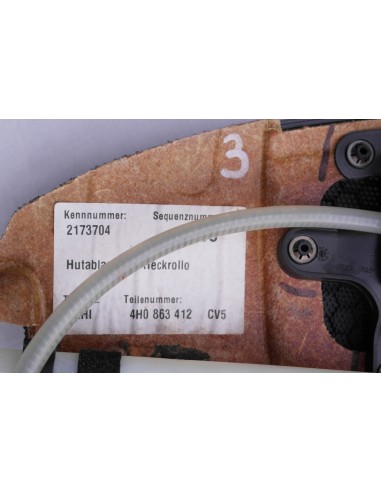 AUDI A8 4H PÓŁKA TYŁ BAGAŻNIKA ROLETA 4H0863412