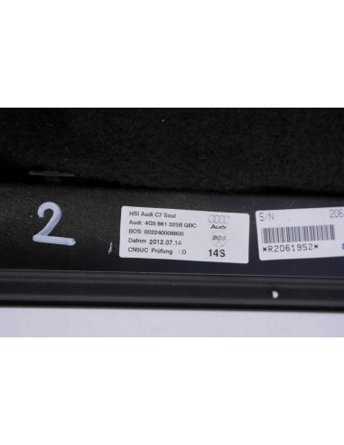 AUDI A6 4G5 PÓŁKA TYŁ BAGAŻNIKA ROLETA 4G5861325B