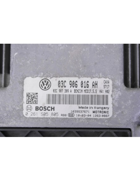 VW GOLF VI KOMPUTER SILNIKA 1.4 TSI 03C906016AH