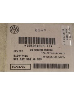 VW JETTA 5C6 PODSUFITKA 5C6867506 2
