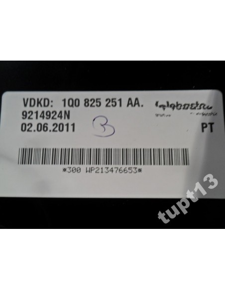 VW EOS NAKŁADKA KLAPY TYLNEJ CHROM