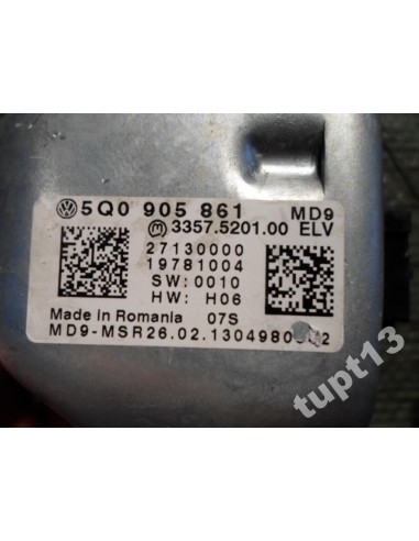 VW AUDI SEAT SKODA BLOKADA KIEROWNICY 5Q0905861