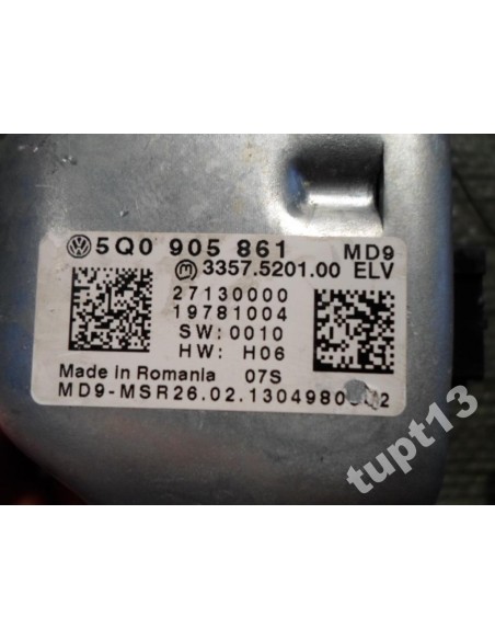 VW AUDI SEAT SKODA BLOKADA KIEROWNICY 5Q0905861