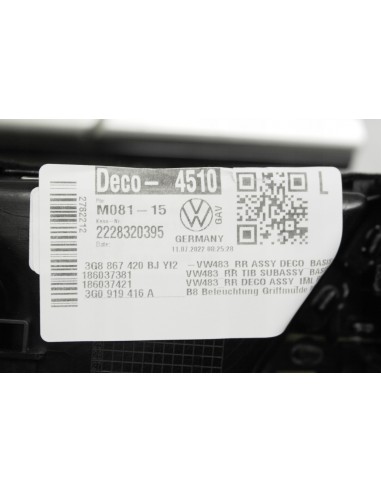 VW ARTEON LIFT LISTWY DEKORY AMBIENTE KOMPLET...