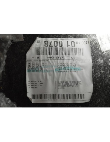 VW PASSAT CC FL PODSUFITKA 3C8867501S