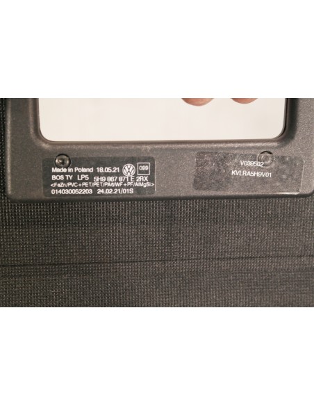 VW GOLF VIII 8 KOMBI ROLETA BAGAŻNIKA 5H9867871E