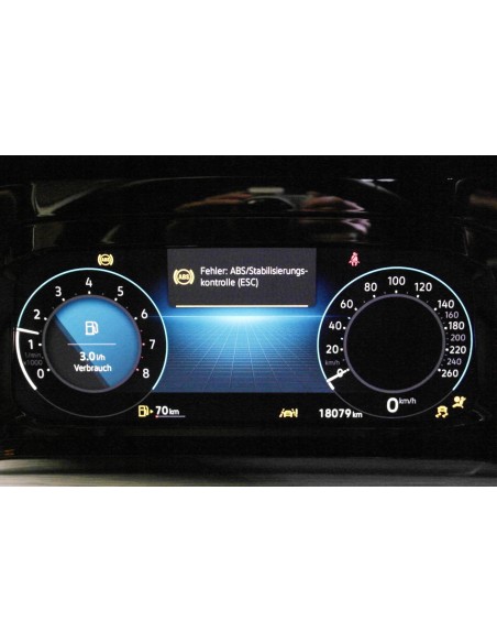 VW GOLF VIII 8 LICZNIK VIRTUAL ZEGARY LCD 5H0920340A 18079KM