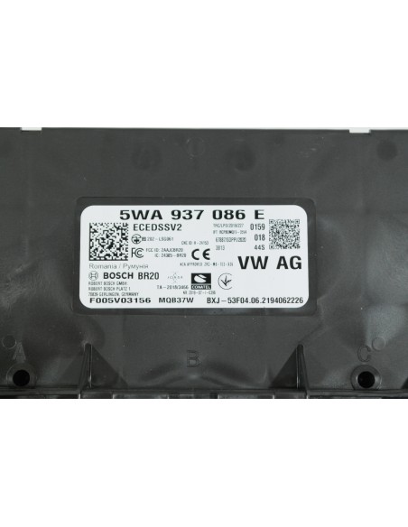 VW GOLF VIII 8 MODUŁ STEROWNIK KOMFORTU 5WA937086E