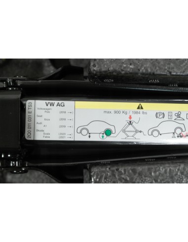 SKODA SCALA ZESTAW NAPRWCZY KOŁA LEWAREK 2Q0011031