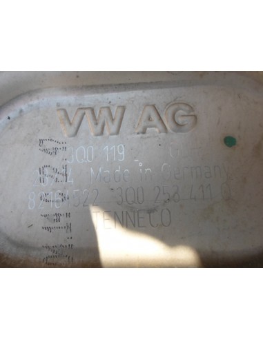 SKODA SUPERB III UKŁAD WYDECHOWY TŁUMIK 1.4 TSI